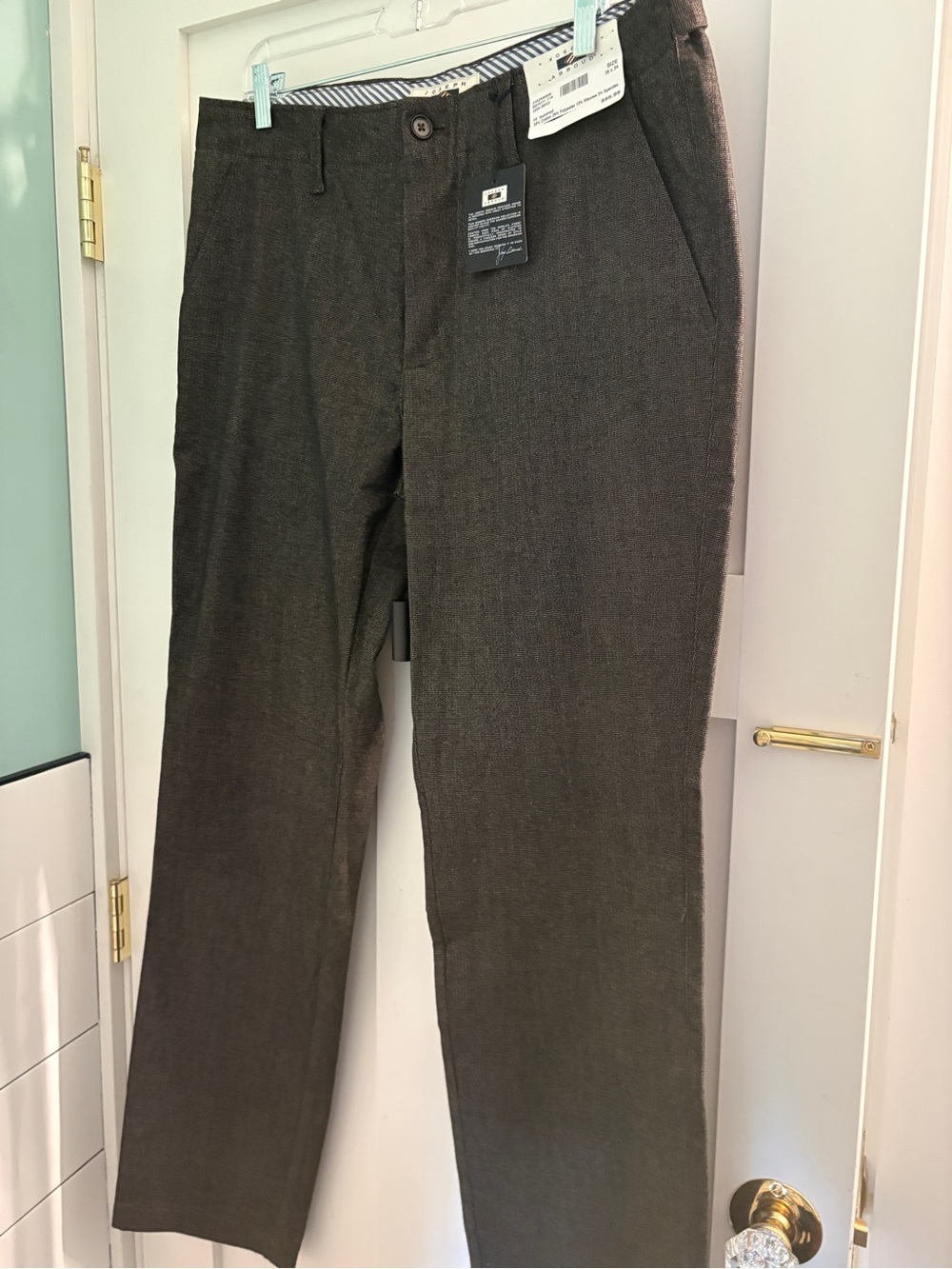 2 Pair Joseph Abboud Dress Pants - sold as bundle.